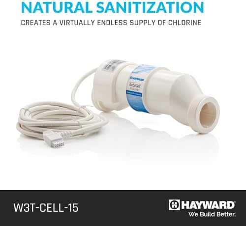 Hayward W3T-CELL-15 TurboCell Salt Chlorination Cell for In-Ground Swimming Pools up to 40,000 Gallons