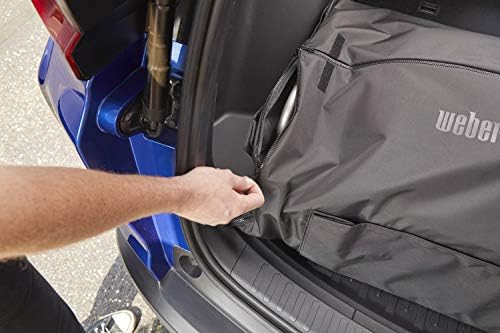 Weber Traveler Cargo Protector Grill Cover, Black