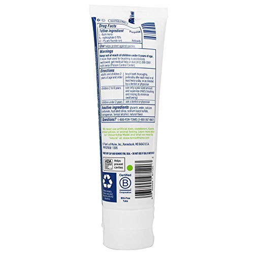 Anticavity Children's Toothpaste Wicked Cool Tom's Of Maine 5.1 oz Paste
