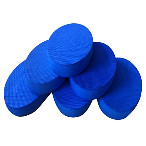 1/2 Pcs Fitness Balance Pad Oval - Beginner Foam Pad, Soft Stability Trainer Foam | Versatile Oval Yoga Foam Board Balance Pad, Non Slip Exercise Balance Pad For Yoga, Pilates, Fitness, Exercise