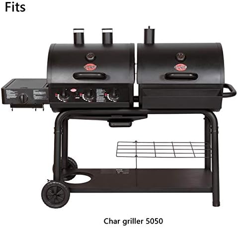 Hongso Porcelain Coated Cast Iron Grill Cooking Grates Replacement for Chargriller Models 2121, 2123, 2222, 2828, 3001, 3030, 3725, 4000, 5050, 5252, 5650,9020. Set of 3