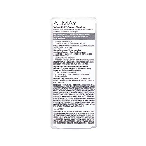 Almay Velvet Foil Cream Shadow, Lunar Disco, 0.36 fl. oz., metallic eyeshadow