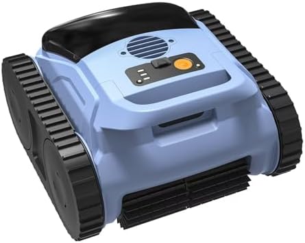 Robotic Pool Cleaner for Inground Pool & Above Ground Pool Vacuum | 2150 Sq.ft Coverage | Smart Navigation | Cleans Floor, Walls & Waterline | Powerful Cordless Vacuum