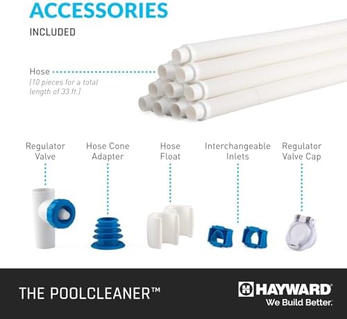 Hayward W3PVS20JST Poolvergnuegen Suction Pool Cleaner for In-Ground Pools up to 16 x 32 ft. (Automatic Pool Vaccum)