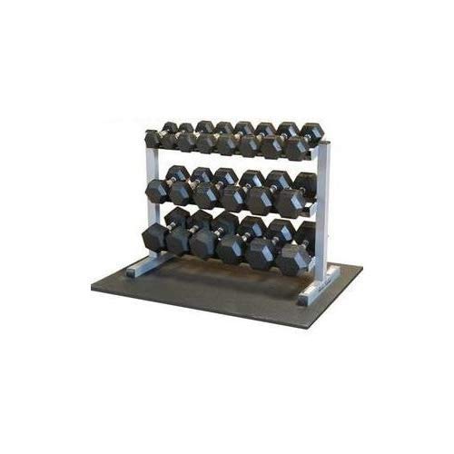 American Floor Mats Ultimate Stand-Alone Gym Mats 10% Blue-Grey 4' x 6' - 1/4" Thick