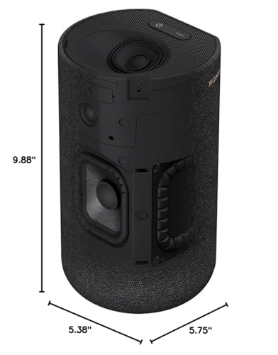 Sony SA-RS5 Wireless Rear Speakers with Built-in Battery for BRAVIA Theater (BAR 8, BAR 9), HT-A7000/A5000/A3000 and STR-AN1000