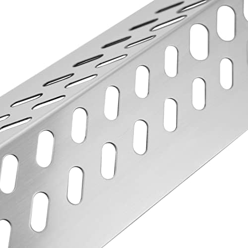 47628 87048 Heat Plates Flame Tamer 4 Burner Grill Replacement Parts for Bull 26038 26039 47629 69008 Bull Angus, Cal Flame G Series G3 G4 P4 Lion Premium L60000 L75000 Stainless Steel Heat Shield