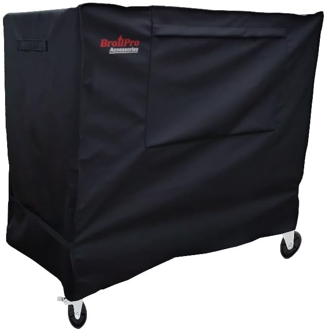 Waterproof 80 Qt Rolling Cooler Cart Cover Fits Most Patio Ice Chest Party Cooler Upto 34L x 20W x 32H inch-Black