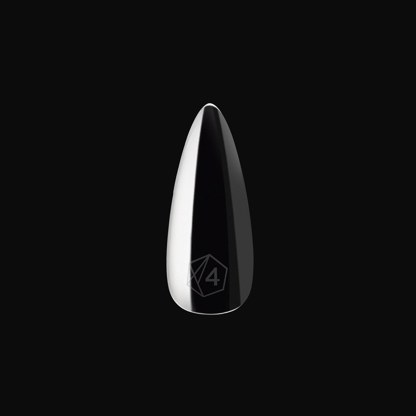 Apres Gel-X® Sculpted Stiletto Medium Tip Box | 500pc Gel-X Tips, 11 Sizes 00-9, Premium Quality