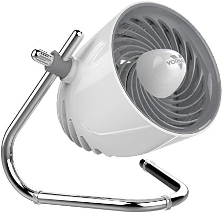 Vornado Pivot Personal Air Circulator, Portable, Desk Fan, Electric, Ice White