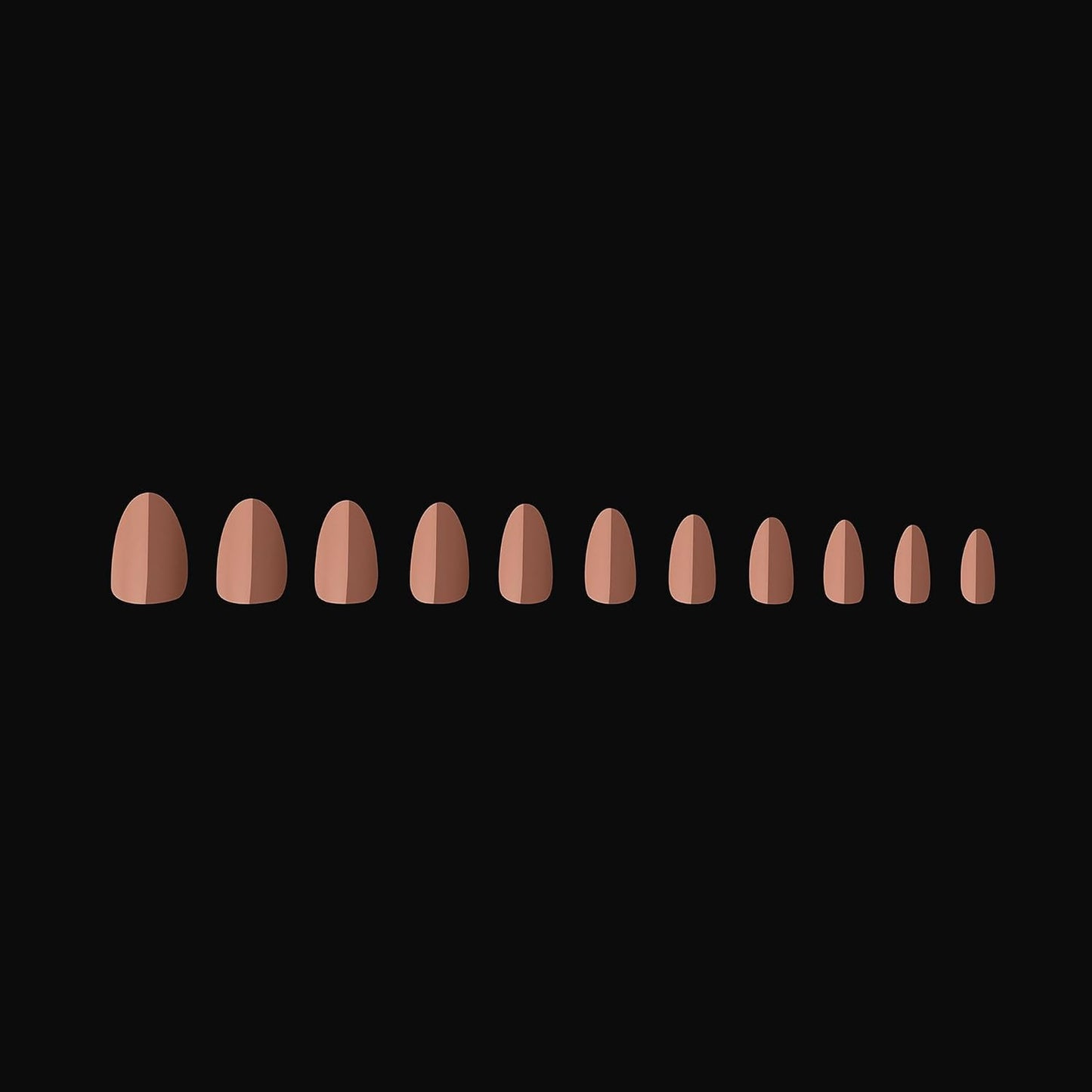 Apres Neutrals Gel-X Imani Box Of Nail Tips, 11 Sizes 00-9, Soft Gel Tip Box (150pcs) (Natural Almond Short, 150)