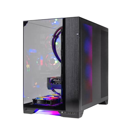 Skytech Gaming O11 Vision Desktop PC, Ryzen 7 9800X3D 4.7 GHz (5.2 GHz), AMD RX 9070XT 16GB, 2TB Gen4 NVMe SSD, 32GB DDR5 RAM 6000 RGB, 850W Gold ATX 3 PSU, 360mm ARGB AIO, Wi-Fi, Win 11