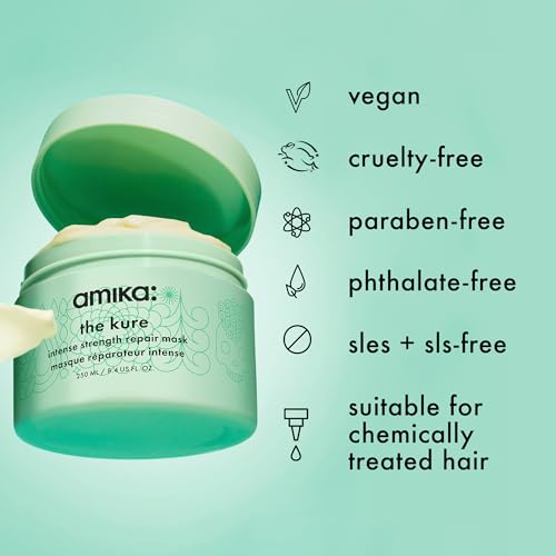 amika the kure intense strength repair mask, 100ml