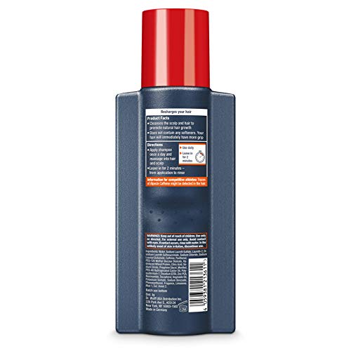 Alpecin C1 Caffeine Shampoo 8.45 Oz (Pack of 3) I Hair Performance Enhancer I Promotes Natural Hair Growth and Thickness I Energizes Scalp