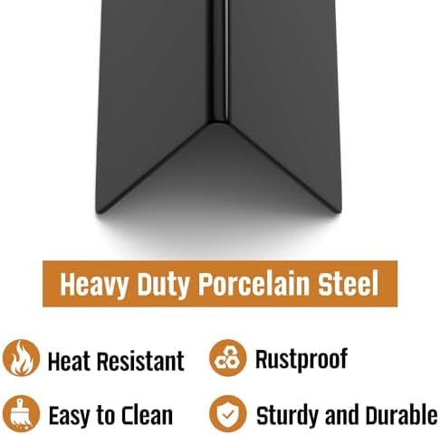 7635 15.3" Flavorizer Bars for Weber Spirit Grill Parts, Grill Replacement Parts for Weber Spirit I & II 200 Series, Spirit E210 S210 E220 S220 Gas Grill with Front Control Knobs, Porcelain-enameled