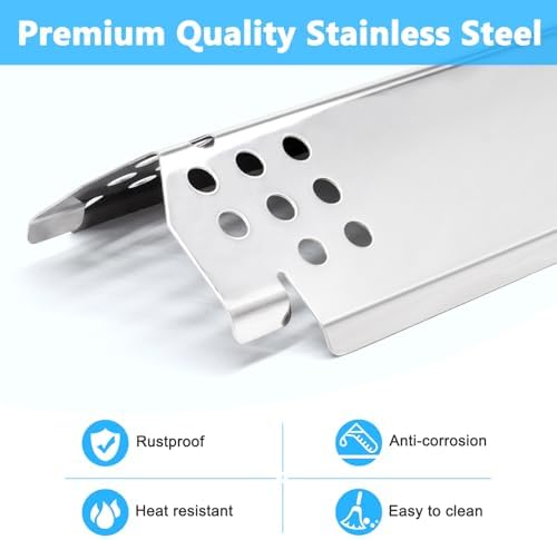 Adviace Replacement Parts for Nexgrill 720-0830X 720-0888S, 4-Pack Grill Burners Igniters Flame Tamers Kit Replacement for Nexgrill 4 Burner 720-0830X Gas Grill