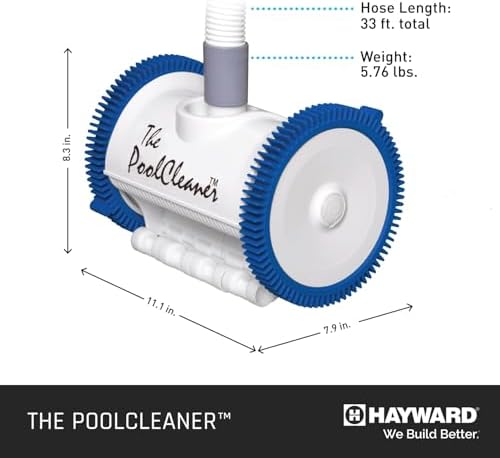 Hayward W3PVS20JST Poolvergnuegen Suction Pool Cleaner for In-Ground Pools up to 16 x 32 ft. (Automatic Pool Vaccum)