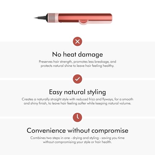 Special Edition Dyson Airstrait™ Straightener in Strawberry Bronze and Blush Pink