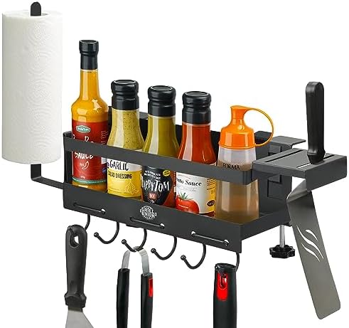 Blackstone Caddy, Grill Griddle Caddy for 28"/36" Griddles, Space Saving Blackstone Griddle Caddy,BBQ Accessories Caddy Organizer Box