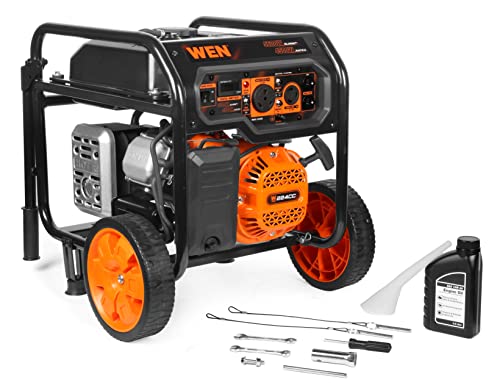 WEN 5600-Watt Portable Generator, 224cc, Transfer-Switch and RV-Ready (GN5600)