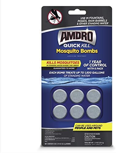 Amdro Quick Kill Mosquito Bombs, 6 Pk