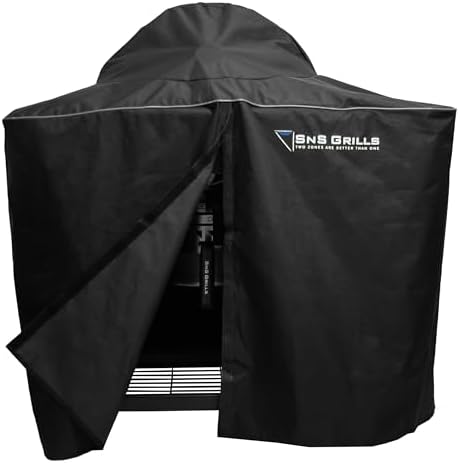 SnS Grills MasterKettle Grill Cover - Waterproof and UV-Resistant Protection for 22" Slow ‘N Sear MasterKettle Grill