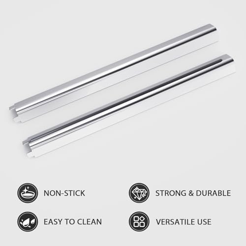 Uniflasy Grill Parts for Charbroil Performance 2-Burner 463630021 463655021 463655421 463655621,for Charbroil 4-Burner 463365021 463448021 Grill Burner Tube Heat Plates Shield Crossover Tube Igniter