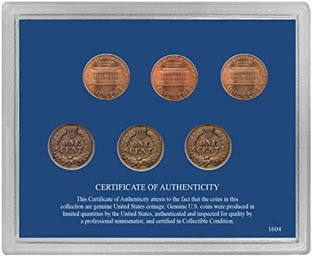 American Coin Treasures Turn of The Centuries Penny Collection