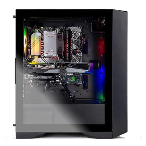 Skytech Gaming Nebula Desktop PC, Intel i5 13400F 2.5 GHz (4.6GHz), NVIDIA RTX 4060 8GB, 1TB NVMe SSD, 16GB DDR4 RAM 3200, 650W Gold PSU, Wi-Fi, Win 11
