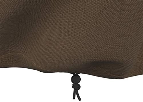 Amazon Basics Gas Grill Barbecue Cover for Outdoor, Waterproof, Anti-UV, Durable Heavy Duty, 60 inch, Medium, Beige