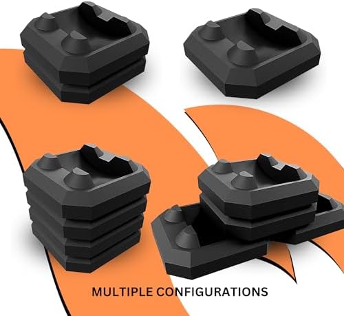 1/4" Griddle Leveling Shims Kit for Blackstone – 4-Pack Levels Leveler Tool for Precise Cooking – BBQ & Griddle Accessories for Black Stone, Grill Accessories, Electric Griddle - Made in USA