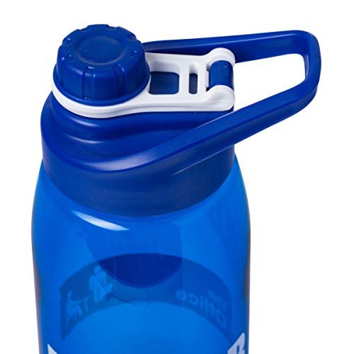 Silver Buffalo The Office Dunder Mifflin Paper Company Logo Tritan Water Bottle, Screw Top Lid, 28 Ounces