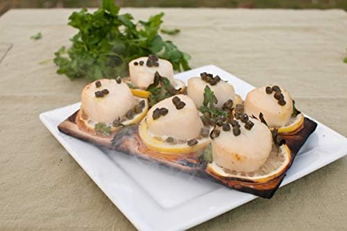 Wildwood Grilling Bulk 50-Pack 5" x 7" Western Cedar Grilling Planks Perfect Quantity for Restaurants, Chefs, and Deli's - Great for Adding Flavor and for Presentation - USA-Made and Sourced