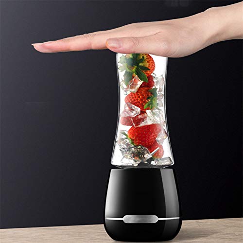 Small Automatic Juicer with 250 Ml Bottle Blender and 4 Sharp Stainless Steel Blades Professional Nutrition Mixer Portable Fruit Processor
