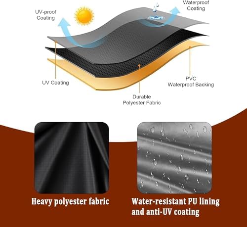 Grill Cover for Royal Gourmet CC1830W 30/CC1830S 30"/CC1830SC Grill BBQ Covers Waterproof Smoker Griddle Cover Outdoor Gas Grill Cover