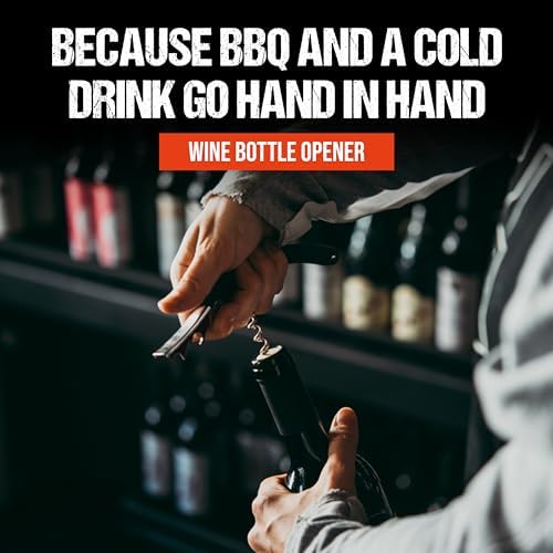 BBQ Grilling Accessories - Stainless Steel Barbecue Grill Tools Accessories kit Spatula Thermometer Tongs for Blackstone Griddle Outdoor Camping-Grill Set Gifts for dad Men Women(24 pcs)