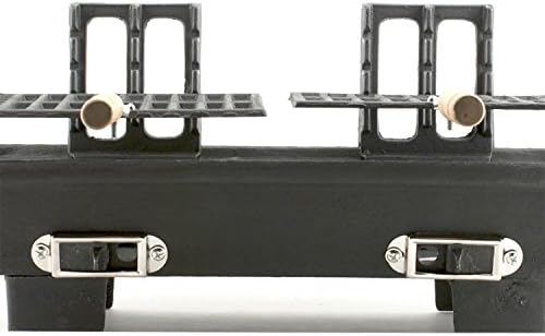 30052AMZ Kay Home Product's Cast Iron Hibachi Charcoal Grill, 10 by 18-Inch (Limited Edition)