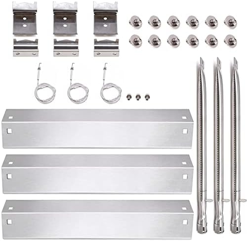 Grill Parts for Char-griller Replacement Parts, Chargriller 5050, 5650, 3001, 3072, 5072, 3030, 3008, 5252, 3000, 4000, King-griller 3008, 5252, Heat Plate, Burner Tubes, Ignitor, Hanger Brackets.