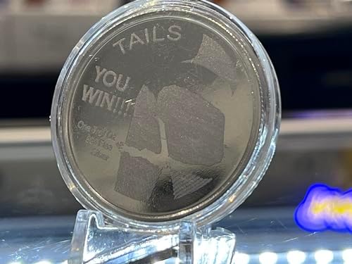 1 oz .999 Fine Silver Round - Adult Novelty - Heads and Tails