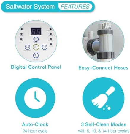 Intex Krystal Clear Saltwater System for Above-Ground Pools up to 15,000 Gallons