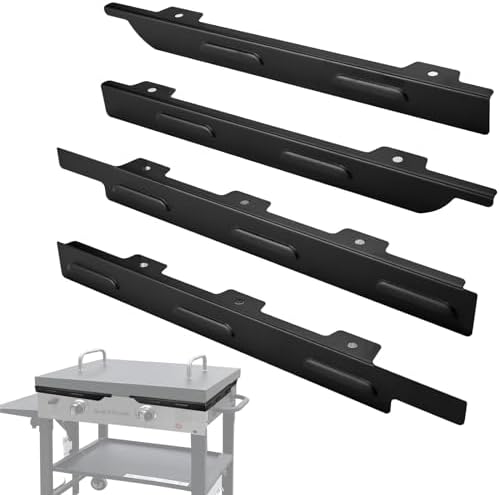 Upgraded Wind Guards for Blackstone 36 inch Griddle, Fit Grill Accessories and Hood, Stainless Steel Magnetic Wind Screen Gas Saving, Blackstone Wind Guard 36 Inch