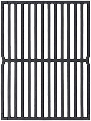 GGC 7522 7521 15" Grill Grates Replacement for Weber Genesis Silver A, Cast Iron Grate Grid for Weber Spirit E/S 200 E/S210, Spirit 500