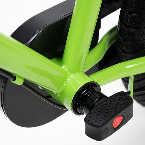 Royalbaby Freestyle EZ Kids Bike, Easy Learn Balancing to Biking, 14 Inch Balance & Pedal Bicycle, Instant Assembly Toddlers Boys Girls Ages 3-5 Years, 14" Green