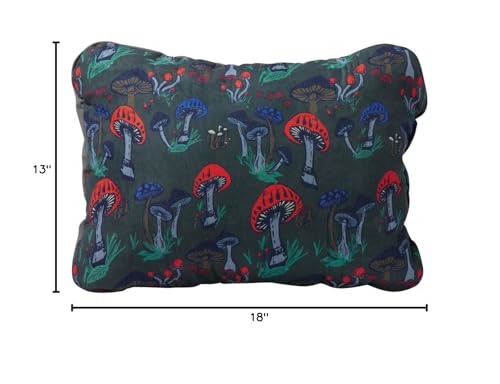 Therm-a-Rest Compressible Cinch Camping and Backpacking Pillow, Regular - 14 x 18 Inch, Fun Guy Print
