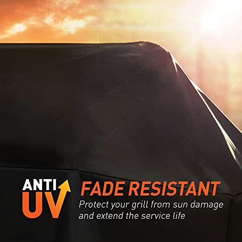 Pellet Grill Cover Compatible with Traeger Pro 22 Series - Waterproof Wood BBQ Smoker Protector for Century 22, Eastwood 22, Pro 575, Lil' Tex Elite 22, Heavy Duty Polyester Grilling Covers