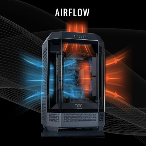 Thermaltake LCGS Reactor u2670T Gaming Desktop (Intel® Core™ Ultra 7 265KF, 32GB 6400MT/s DDR5 RGB Memory, NVIDIA GeForce® RTX 5070 Ti, 2TB NVMe M.2, WiFi, Windows 11) T3BK-B860-57T-LCS
