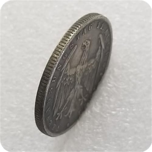 Antique German Coins, German Imperial Eagle Coins Collection, Germany Imperial Mark Vintage Ancient Coin, Lucky Feng Shui Coin, Explore History Culture (1923)