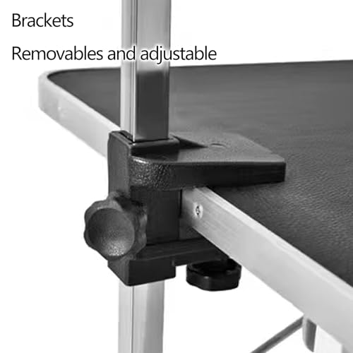 Foldable Pet Grooming Table Dog Washing Station for Home with H-Bar and 2 Lanyards Dog Grooming Kit for Small, Medium and Large Dogs(Pinkss)