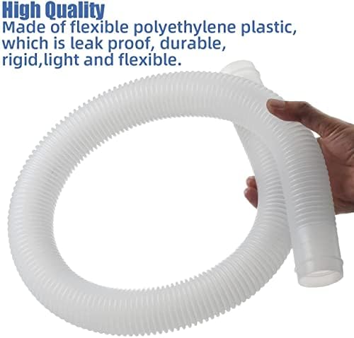1.5" X 3ft Pool Skimmer Hose Replacement for Intex Above Ground Pool Skimmer Pump Transfer Hose Part # 10531 25016
