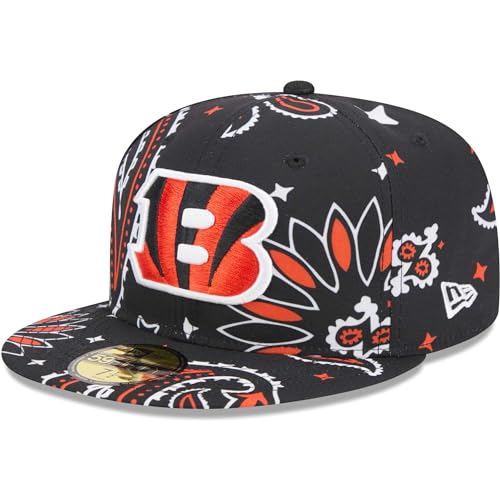 New Era Men's Red Kansas City Chiefs Paisley 59FIFTY Fitted Hat